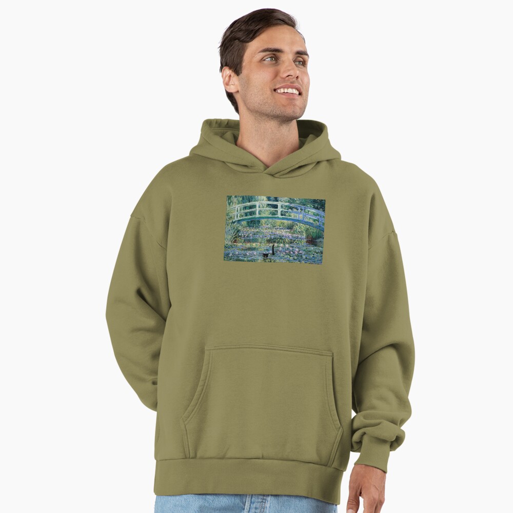 Vista previa del artículo con la obra «Sudadera con capucha oversize prémium», diseñado y vendido por Angry Swan Designs.