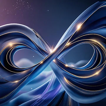 Artwork thumbnail, Eternal Flow Infinite Motion Design – Divine Energy Continuity Abstract by ArtivaNest