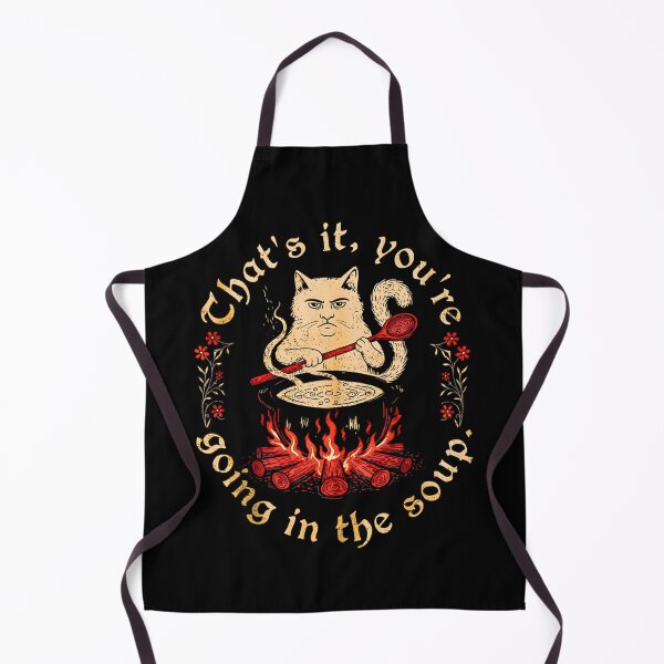 Item preview, That's It You're Going in the Soup Cat Soup Meme designed and sold by FerminVigo.