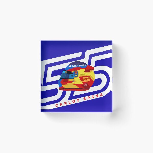 Item preview, Diseño del casco de Carlos Sainz para la Fórmula 1 de 2026 designed and sold by Pink Polar F1.