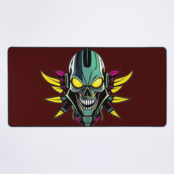 Item preview, Dangerous Cyberpunk Skull Head Logo designed and sold by Express210.