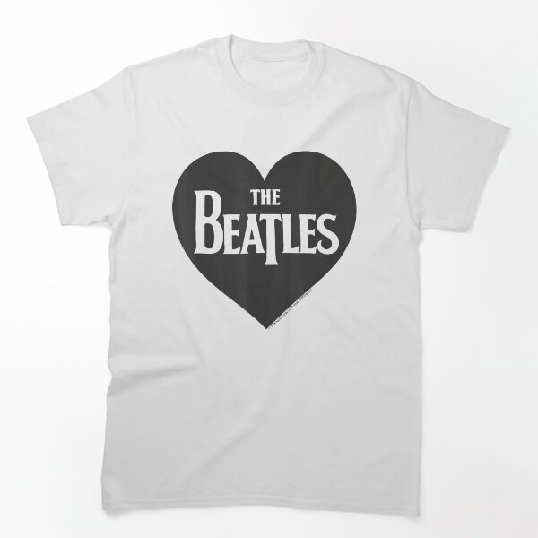 Artikelvorschau, Beatles Heart Love Minimal Music Grafikdesign entworfen und verkauft von MariMarhort.
