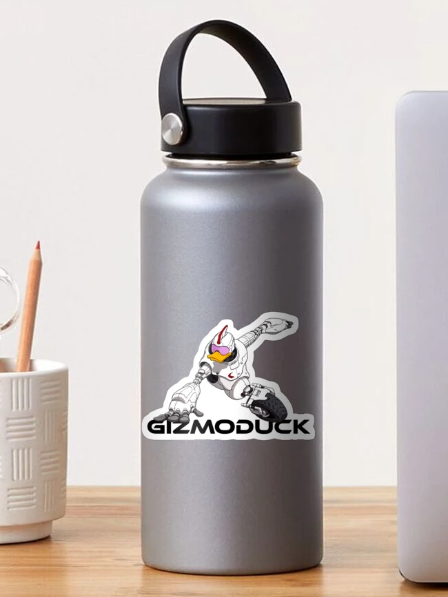Thumbnail 1 of 3, Sticker, Gizmoduck designed and sold by sweetspaceboy.