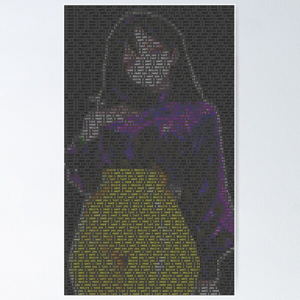 Item preview, ascii Quiero- designed and sold by Grey's Space.