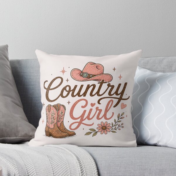 Item preview, Chica de campo con sombrero y botas de vaquera designed and sold by PamLeeDesign.