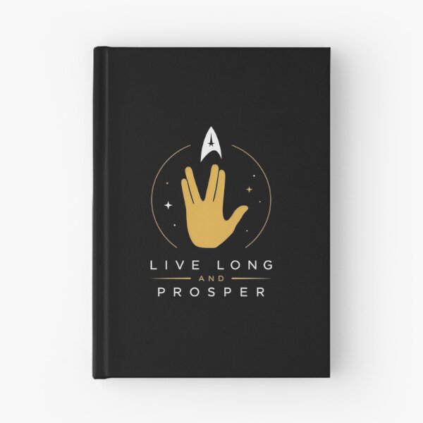 Item preview, Minimalistic Space Explorer Live Long And Prosper designed and sold by Kate1art.