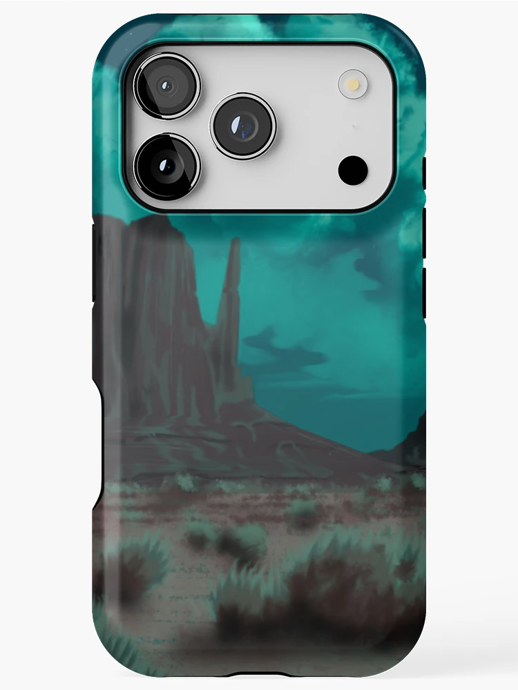 Thumbnail 1 of 4, iPhone Case, Haunted West (alt) designed and sold by StephenJKennedy.