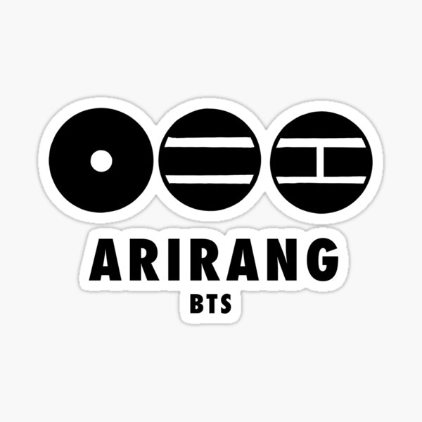 Item preview, Arirang BTS design (Black) designed and sold by De Luna.