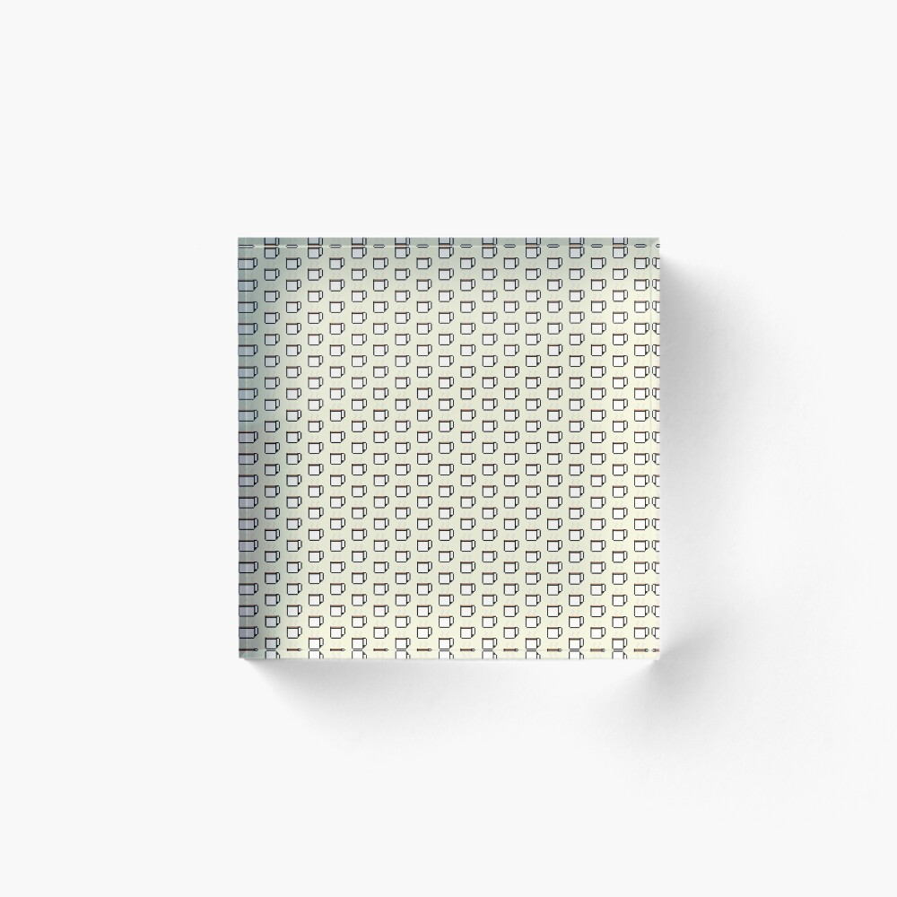 Vista previa del artículo con la obra «Bloque acrílico», diseñado y vendido por bismuthianpage.