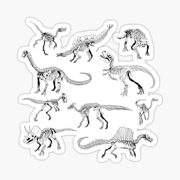 Aperçu de l'œuvre motif de dinosaure créée et vendue par chaoticcaprisun.
