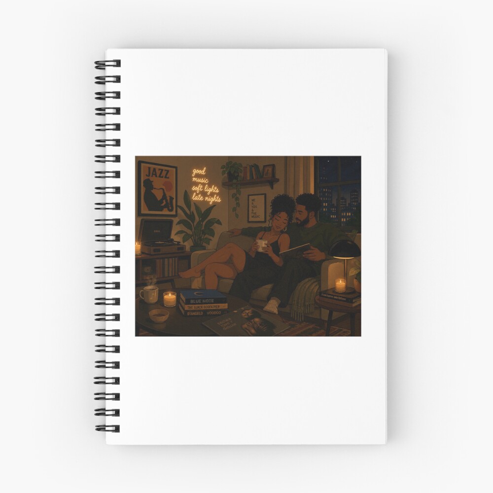 Item preview, Spiral Notebook designed and sold by Clwul.