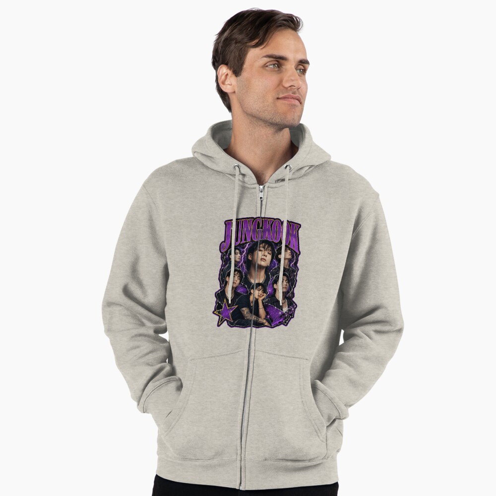 Vista previa del artículo con la obra «Sudadera con capucha y cremallera», diseñado y vendido por brexastore.
