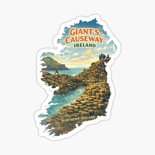 Artikelvorschau, Reise zum Giant's Causeway in Nordirland entworfen und verkauft von francous03.
