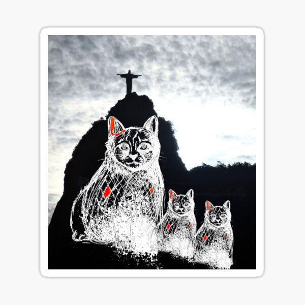 Item preview, Gatos y Río de Janeiro designed and sold by Helios Be. Lavsh.