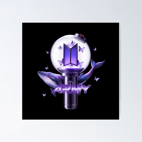 Item preview, logotipo del ejército bts designed and sold by Kimheawon.