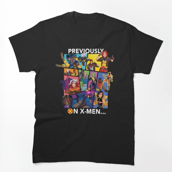 Item preview, Marvel Studios X-Men '97 Temporada 2 Anteriormente en X-Men Camiseta de manga larga designed and sold by ScuffedDesigns.