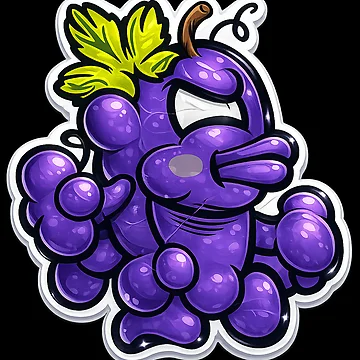 Artwork thumbnail, Grape Guy! (Rome, Italy) by LockedUp