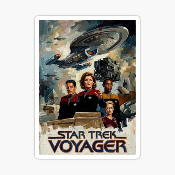 Artikelvorschau, Star Trek Voyager: Verloren im Delta-Quadranten entworfen und verkauft von Art's Diner.