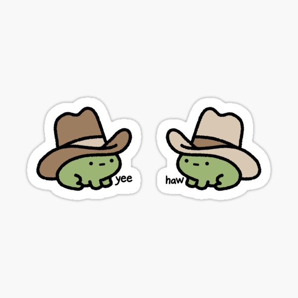 Item preview, Ranas vaca Yeehaw designed and sold by hey it's roco.