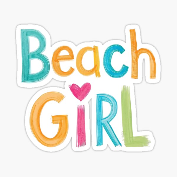 Item preview, Beach Girl Love  designed and sold by PamLeeDesign.