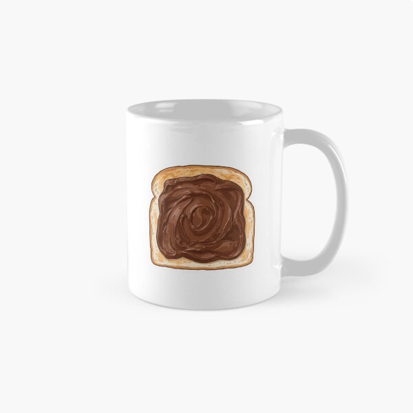 Item preview, Yummy Slice Of Chocolate Spread Toast designed and sold by rissershop.