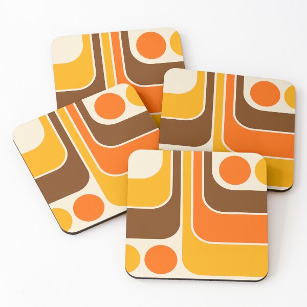 Item preview, Retro Geometric Design 624 designed and sold by tonymagnerart.
