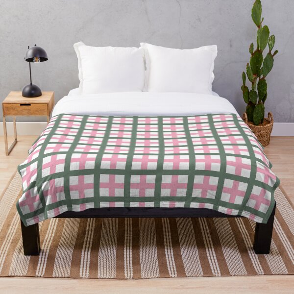 Item preview, Green & Pink Tattersall designed and sold by PSCSCo.
