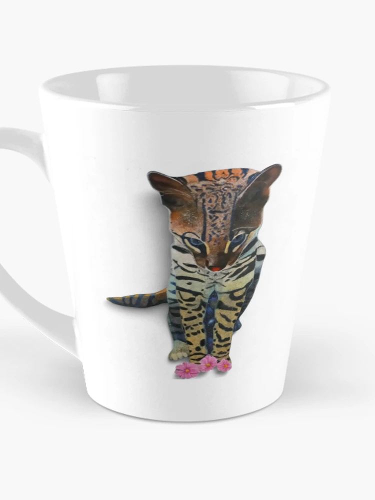 Thumbnail 3 of 4, Coffee Mug, The Cosmic Cat II designed and sold by Guiarte SMS.