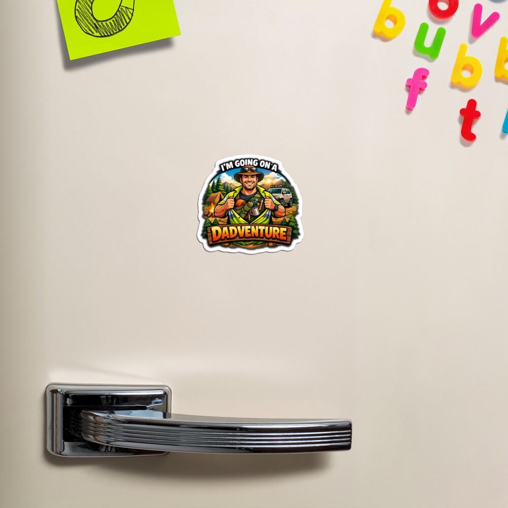 Item preview, Magnet designed and sold by DadventuresAUS.