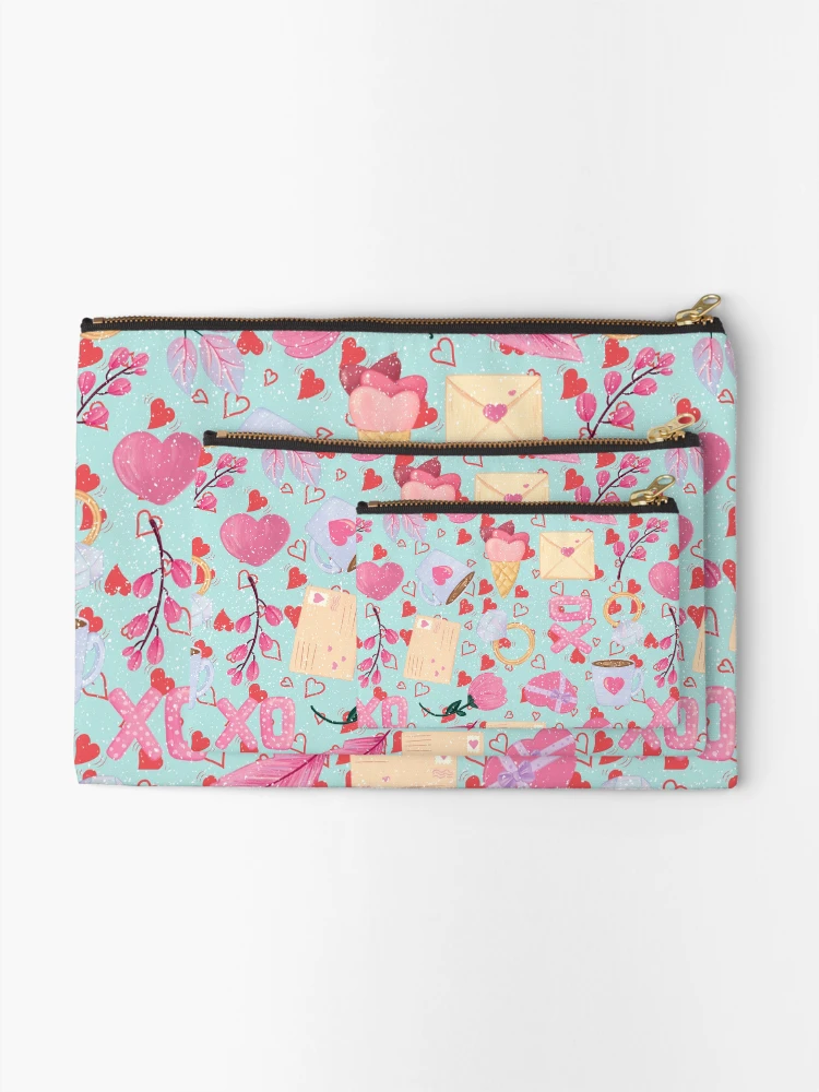 Thumbnail 2 of 4, Zipper Pouch, Te amo designed and sold by Oits.