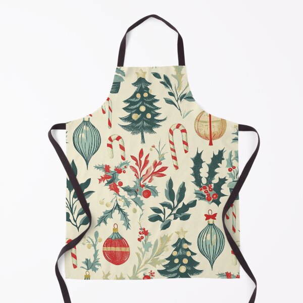 Item preview, Retro Christmas Background – Vintage Holiday Aesthetic Ornament designed and sold by EVESTUDIOART.