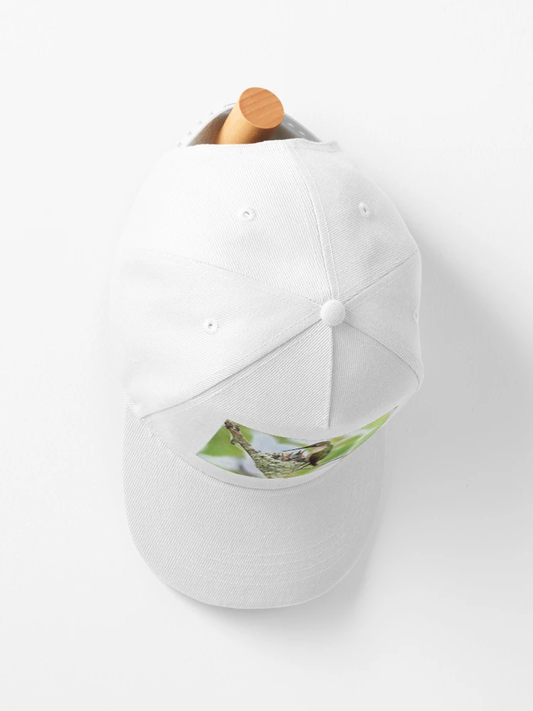 Thumbnail 2 of 3, Cap, Feed me Hummingbird nest designed and sold by Illuminations of Nature.