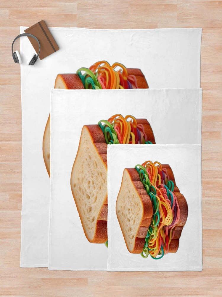 Thumbnail 5 of 6, Throw Blanket, RUBBERBAND SANDWICH designed and sold by BIGPIX91011.