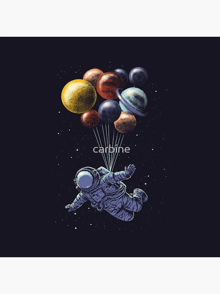 Imagen 2 de 2, Bolsa de tela con la obra Viaje espacial, diseñada y vendida por carbine.
