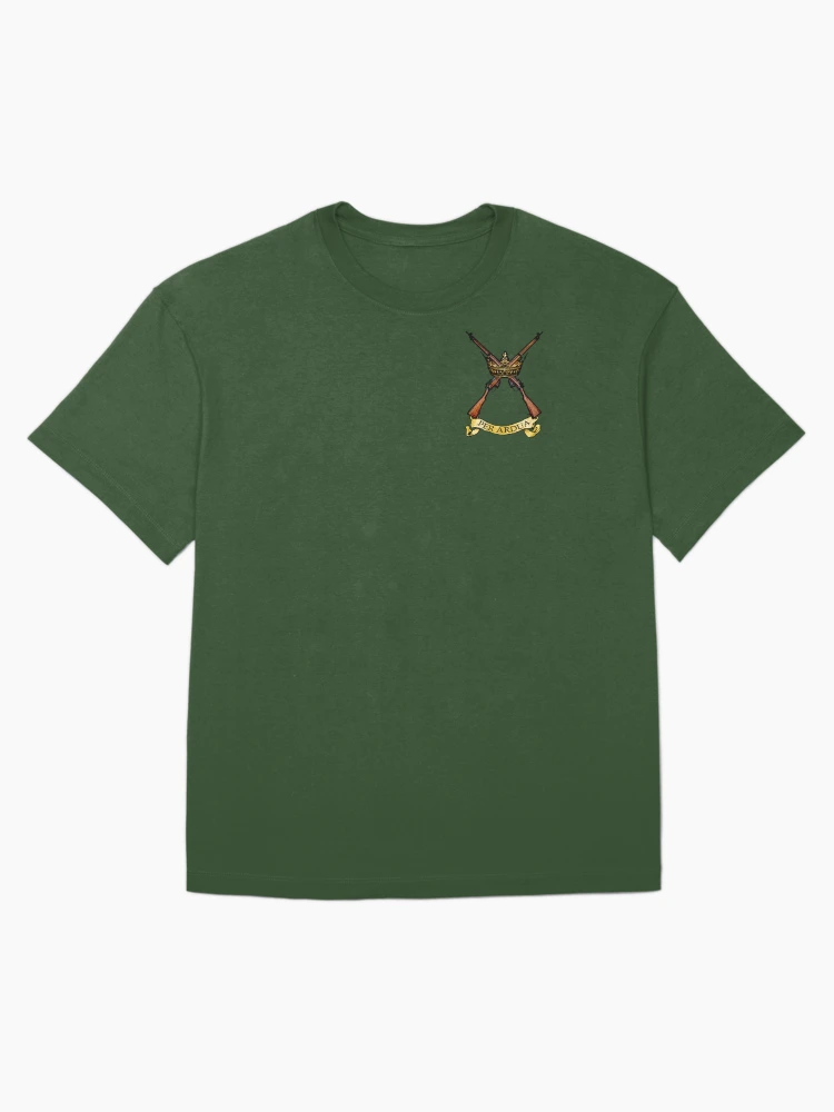Thumbnail 1 of 7, Oversized T-Shirt, Per Ardua RAF Regiment Crossed Rifles Badge designed and sold by Larry Oates.