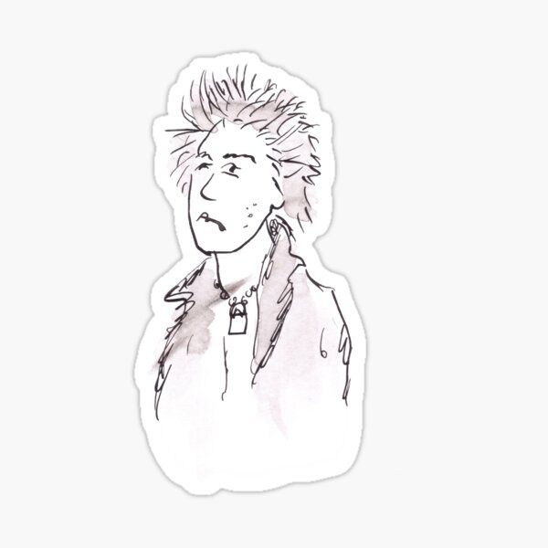 Artikelvorschau, Die Sex Pistols, Sid Vicious... entworfen und verkauft von Inky Fingers Illustrations.