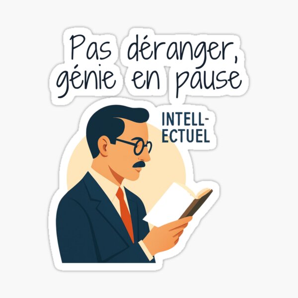 Aperçu de l'œuvre Pas Déranger Génie En Pause créée et vendue par Divini_.