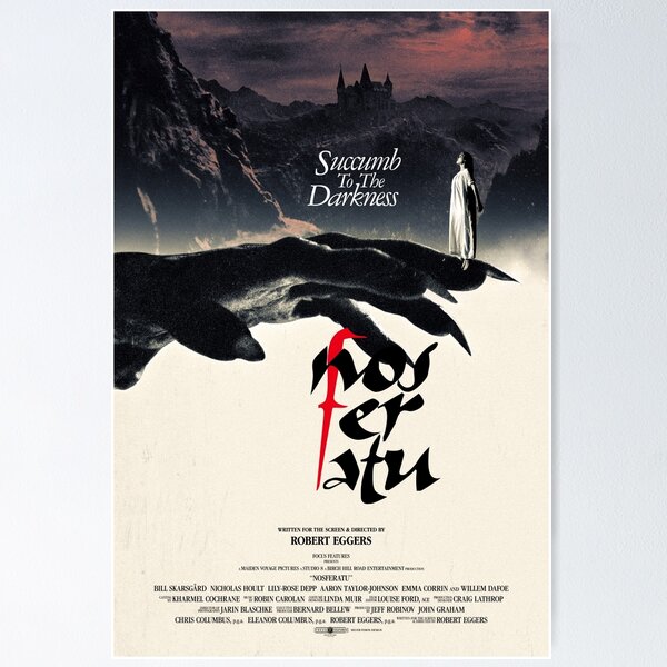 Aperçu de l'œuvre NOSFERATU (2024) créée et vendue par Silver Ferox Design Store.