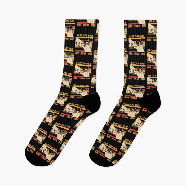 Item preview, Best cat dad ever vintage designed and sold by Dmo3HarkoArt.