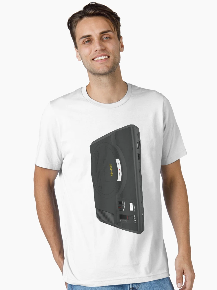 Imagen 2 de 7, Camiseta esencial con la obra Mega Drive, diseñada y vendida por dimensionfourD4.