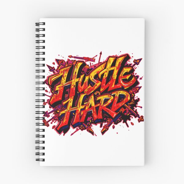 Item preview, Hustle Hard – Built for the Grind designed and sold by typoinspired.