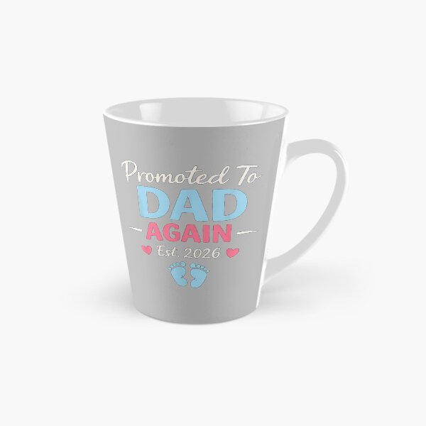 Item preview, Funny Promoted to Dad Again 2026 New Baby Announcement Dad designed and sold by ArleneRowe.