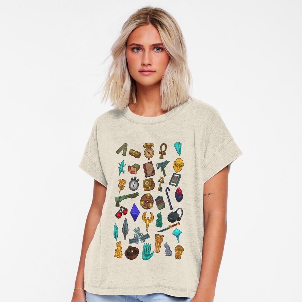 Artikel-Vorschau von Locker geschnittenes T-Shirt, designt und verkauft von KEITHBYRNEFX.