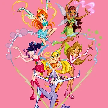 Artwork thumbnail, Winx Club; Pink by Marco Bottiglieri