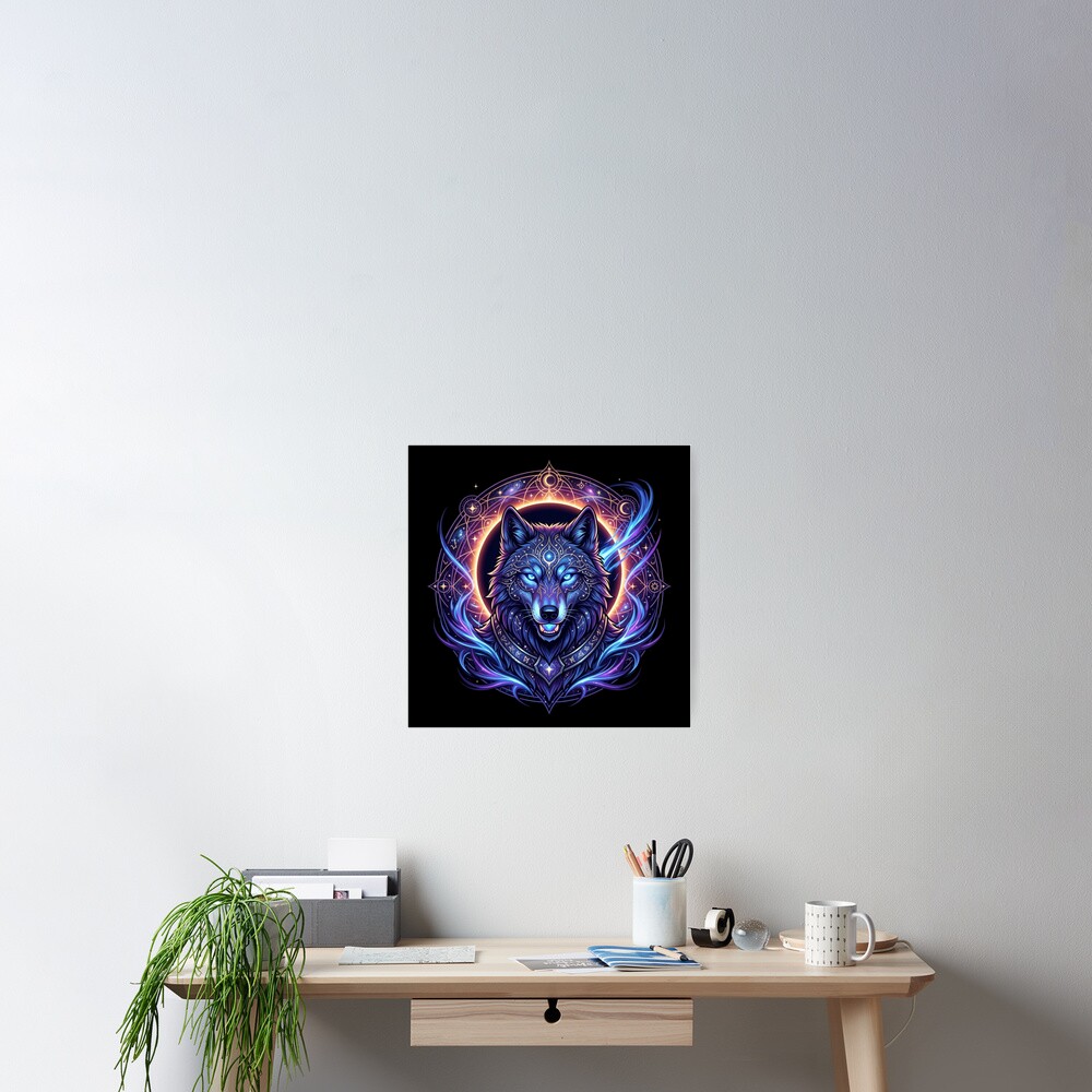Vista previa del artículo con la obra «Póster», diseñado y vendido por Stickersdevelop.