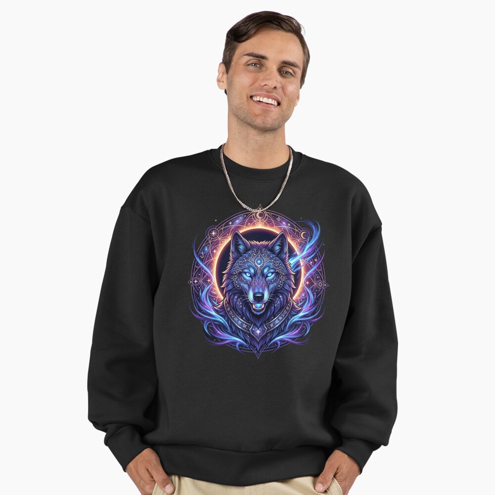 Vista previa del artículo con la obra «Sudadera oversize prémium», diseñado y vendido por Stickersdevelop.