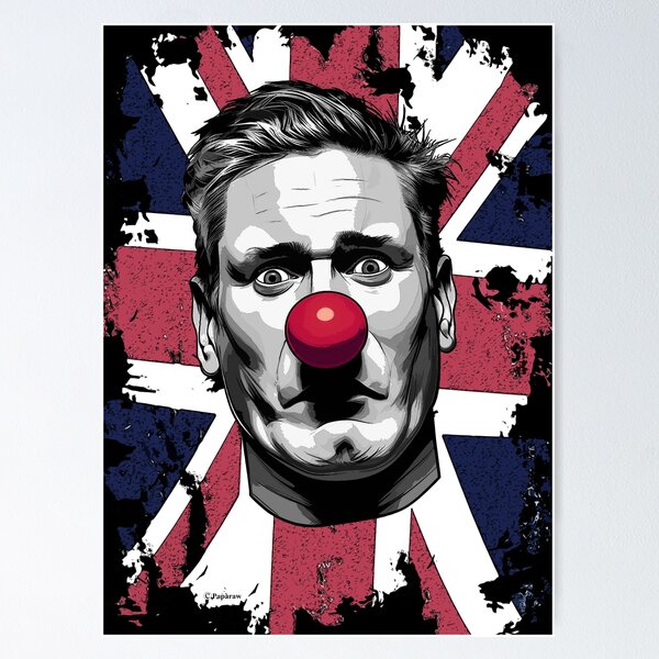 Item preview, Starmer es un payaso designed and sold by Paparaw.