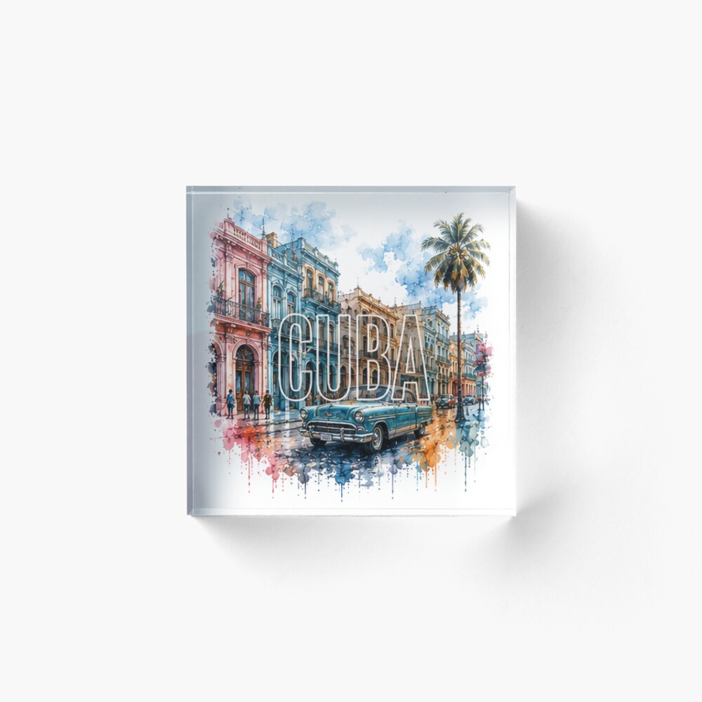 Aperçu de l'œuvre Bloc acrylique créée et vendue par VelumStudio.