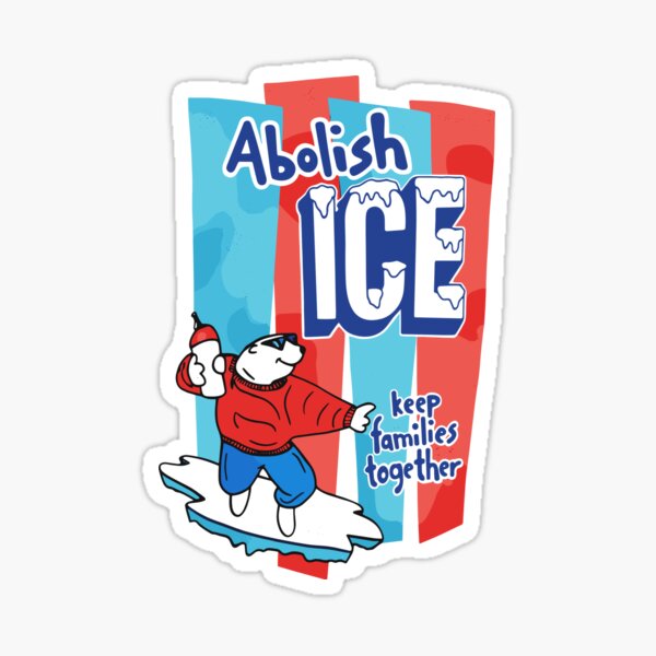 Aperçu de l'œuvre « Abolissons l’ICE — Gardons les familles unies » créée et vendue par MOHAMED.