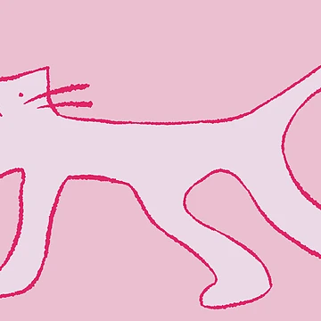 Imagen de la obra gato estirado de sunlucky